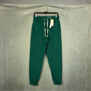 Figs Jogger Scrub Pants Eco Cape Cargo Classic Mens Size Small Amazon Green NWT